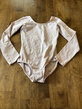 Bloch Long-Sleeve Ballet Leotard in Light pink